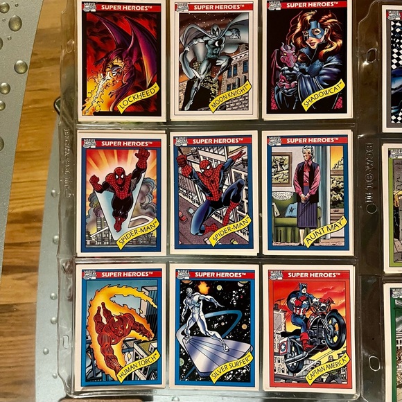 1990 Marvel Universe Comic Trading Cards - Picture 12 of 14